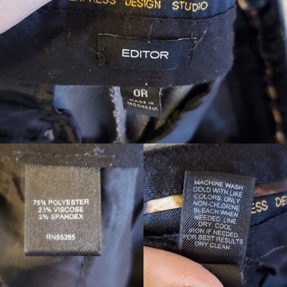 Express Editor Barely Boot Gray Dress Pant - 0R - Picture 3 of 6